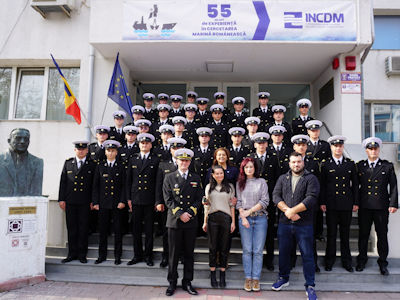 Lecție despre Marea Neagră: elevii militari, vizită la Institutul „Grigore Antipa” din Constanța
