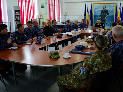 Întâlnirea anuală cu beneficiarii, la Școala Militară de Maiștri Militari a Forțelor Navale