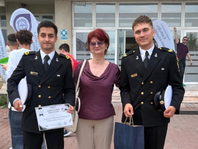 Mențiune pentru elevii militari ai Școlii Militare de Maiștri Militari a Forțelor Navale la TEHNONAV Junior 2026